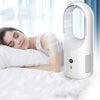 Electric Bladeless Fan Cooler Desktop Portable Usb Rechargable Air Cooling Fan Wireless Led Display Silent 360 Circulation Eureka Online Store